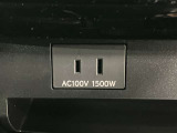 災害時の停電でもヴェルファイアから電気が摂れます。不安な時代の安心人気装備です。