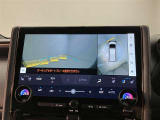 安全機能のバックモニター&全周囲モニターも装備です。