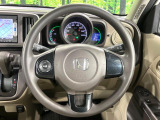 【ステアリングスイッチ】運転中、前方から目線をそらすことなく、オーディオ等の操作が可能な便利機能!安心&快適なドライブを演出してくれます♪