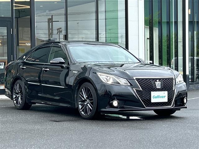 クラウンアスリート ハイブリッド 2.5 S ブラックスタイル 本革シート サンルーフ