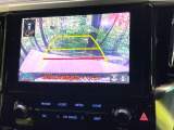 【バックカメラ】駐車時に後方がリアルタイム映像で確認できます。大型商業施設や立体駐車場での駐車時や、夜間のバック時に大活躍!運転スキルに関わらず、今や必須となった装備のひとつです!