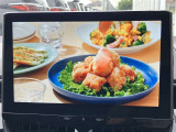 ドライブの休憩時に地デジの視聴が可能です