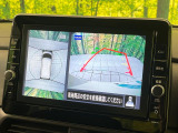 【アラウンドビューモニター】専用のカメラにより、上から見下ろしたような視点で360度クルマの周囲を確認することができます☆死角部分も確認しやすく、狭い場所での切り返しや駐車もスムーズに行えます。
