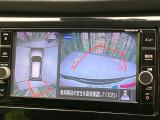 【アラウンドビューモニター】専用のカメラにより、上から見下ろしたような視点で360度クルマの周囲を確認することができます☆死角部分も確認しやすく、狭い場所での切り返しや駐車もスムーズに行えます。