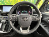 【ステアリングスイッチ】運転中、前方から目線をそらすことなく、オーディオ等の操作が可能な便利機能!安心&快適なドライブを演出してくれます♪
