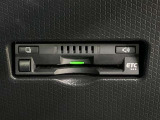 ETC車載器付きです。高速道路の料金所もスムーズに通過できます。
