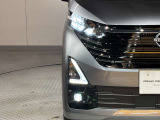 【LEDヘッドライト】少ない消費電力で明るい光量を実現します♪