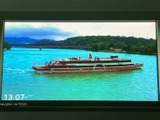 停車中にテレビや映像を楽しむことができます。休憩時間などに、リラックスした時間を過ごせるのが魅力です。