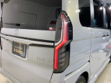 視認性がいいテールランプ。後続車にも存在をアピール。