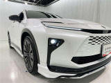フォグランプ装着車です。暗い夜道の車両前方を明るく照らします