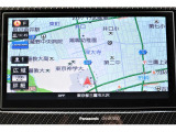 パナソニック製メモリーナビ装備!!TV視聴(フルセグ対応)やCD、DVD再生の 、Bluetoothにも対応しています。