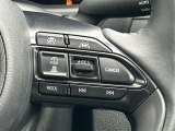レーダークルーズコントロール(全車速追従機能付)付きです。車速に応じて追従支援してくれるので、ロングドライブも快適です。詳細は販売店スタッフまでおたずねください。