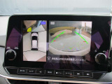 360度廻りを見渡せるアラウンドビューモニター搭載です。
