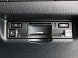 ETC車載器付きです。高速道路の料金所もスムーズに通過できます。
