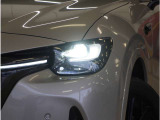 【LEDヘッドライト】省電力で長寿命の明るく運転しやすいLEDヘッドランプです。明るく照らすので暗い夜道からお客様を守ってくれます。お近くの広島マツダまでお越しください。