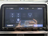 嬉しい装備です♪フルセグTV・DVD再生・Bluetoothオーディオに対応しています!!