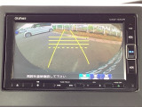 バックモニター付きで、車庫入れやバック時の後方確認をサポート。