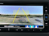 カラービジョンとガイド線で見やすい視点切替式のバックモニター。