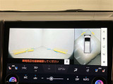 安全機能のバックモニター&全周囲モニターも装備です。