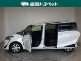 両側パワースライドドア付きだから、狭い駐車スペースなどでの 乗り降りラクラク!小さなお子さまのいるご家庭には嬉しい装備。