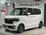 全国納車可 第三者機関証明書付 H SENSING 新車保証 試乗車 ワンオ-ナ- ナビLXU-242NBi TV Rカメラ CD録音 BTオ-ディオ DVD装備のN-BOXカスタム ターボ入庫!