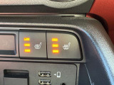 運転席と助手席ともにシートヒーター付き!