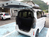 荷物も思ったより積めますよ