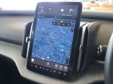 センターディスプレイは12.3インチのサイズとなります 縦型のためナビでは進行方向まで広く見通せます スピードやシフト等の表示もこちらになります