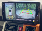 【パノラマモニター】専用のカメラにより、上から見下ろしたような視点で360度クルマの周囲を確認することができます☆死角部分も確認しやすく、狭い場所での切り返しや駐車もスムーズに行えます。