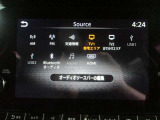 ■地デジTV/AM/FM/交通情報/USB1/USB2/Bluetoothオーディオ/AppleCarPlay/HDMI。