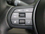 ハンドルから手を放さずにオーディオ操作ができます。