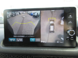 ★マルチビューカメラシステム★ギヤをRに入れるとナビの画面には上空から見下ろし感覚の映像がドライバーをアシスト★