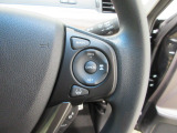 Hondaセンシングの機能のひとつ、アダプティブクルーズコントロール付!アクセルから足を離しても設定したスピードと前車との車間を保ち走行してくれます!車線維持もアシスト☆高速道路で疲労軽減ですね☆