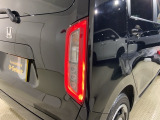 視認性がいいテールランプ。後続車にも存在をアピール。