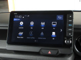 ナビゲーションは純正9インチコネクトナビ(LXU-242NBi)を装着しております。AM、FM、CD、DVD再生、Bluetooth、音楽録音再生、フルセグTVがご使用いただけます。