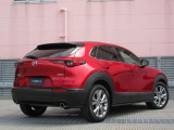SUVであるCX-30のデザインコンセプトは「Sleek & Bold」。「Sleek(滑らかさ)」と「Bold(大胆さ)」をミックスさせ、クーペのような伸びやかな美しさとSUVらしい力強さの融合を目指しています。