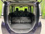 普段のお買い物や通勤、送迎等に十分な荷室スペースを確保しております。セカンドシートを倒すと、大きな荷物の積載も可能です♪