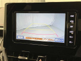 バックガイドモニターで、後方を確認しながら安心して駐車することができます。運転初心者も熟練者も必須の機能ですよ!