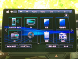 多彩な機能を備えたナビオーディオシステム。快適なドライブをサポートします。Bluetooth接続やTV視聴など、充実のエンターテイメントで長距離も楽しく。