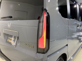 視認性がいいテールランプ。後続車にも存在をアピール。