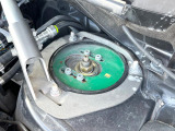 【車高調】車高が低くなり、スタイリッシュな見た目となっております。車両の重心が下がる事で、走行時の安定性も向上します♪