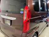 視認性がいいテールランプ。後続車にも存在をアピール。