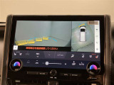 安全機能のバックモニター&全周囲モニターも装備です。