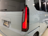 視認性がいいテールランプ。後続車にも存在をアピール。