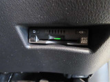 ETC車載器付きです。高速道路の料金所もスムーズに通過できます。