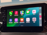 ●Apple Car Play:スマホとの有線接続で、ナビ・オーディオ再生などスマホのアプリ機能が画面でも使える便利機能です!
