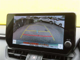 車庫入れもお任せのバックカメラ付き!