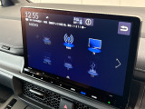 ホンダ純正ナビ付き!ラジオ、テレビ、CD、DVD、豊富な機能が充実しています。