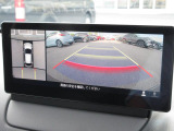 360&deg;ビューモニターを搭載しています。コーナーセンサーと合せてお使いいただくことで、安全、安心にお車の取り回しを行っていただけます。