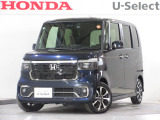当社試乗車、業務車のN-BOXカスタム(コーディネートスタイル・モノトーン)が入庫です。内外装ともにきれいなお車です。